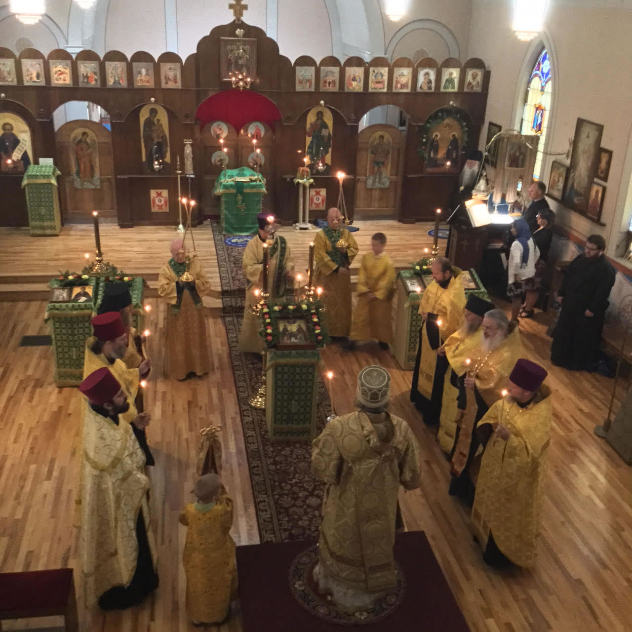 The Mid-American Diocese Celebrates the Great Consecration of the Church of SS Sergius and German of Valaam