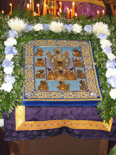 Visit of the Kursk-Root Icon of the Mother of God to St Vladimir Church in Ann Arbor, MI