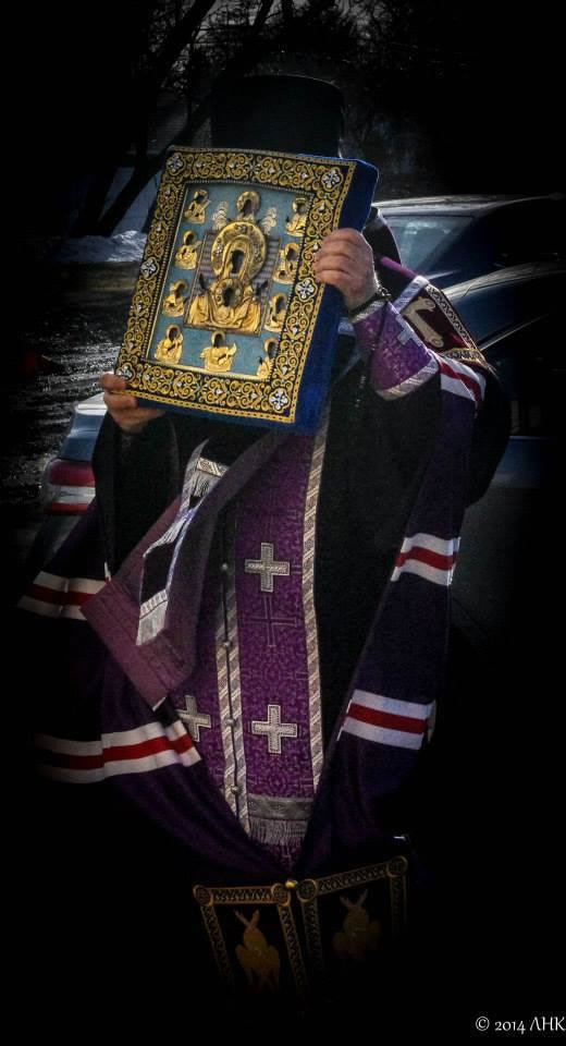 Greeting of the Kursk-Root Icon of the Mother of God at Chicago’s Holy Virgin Protection Cathedral